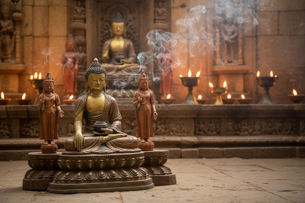 Statue Background
