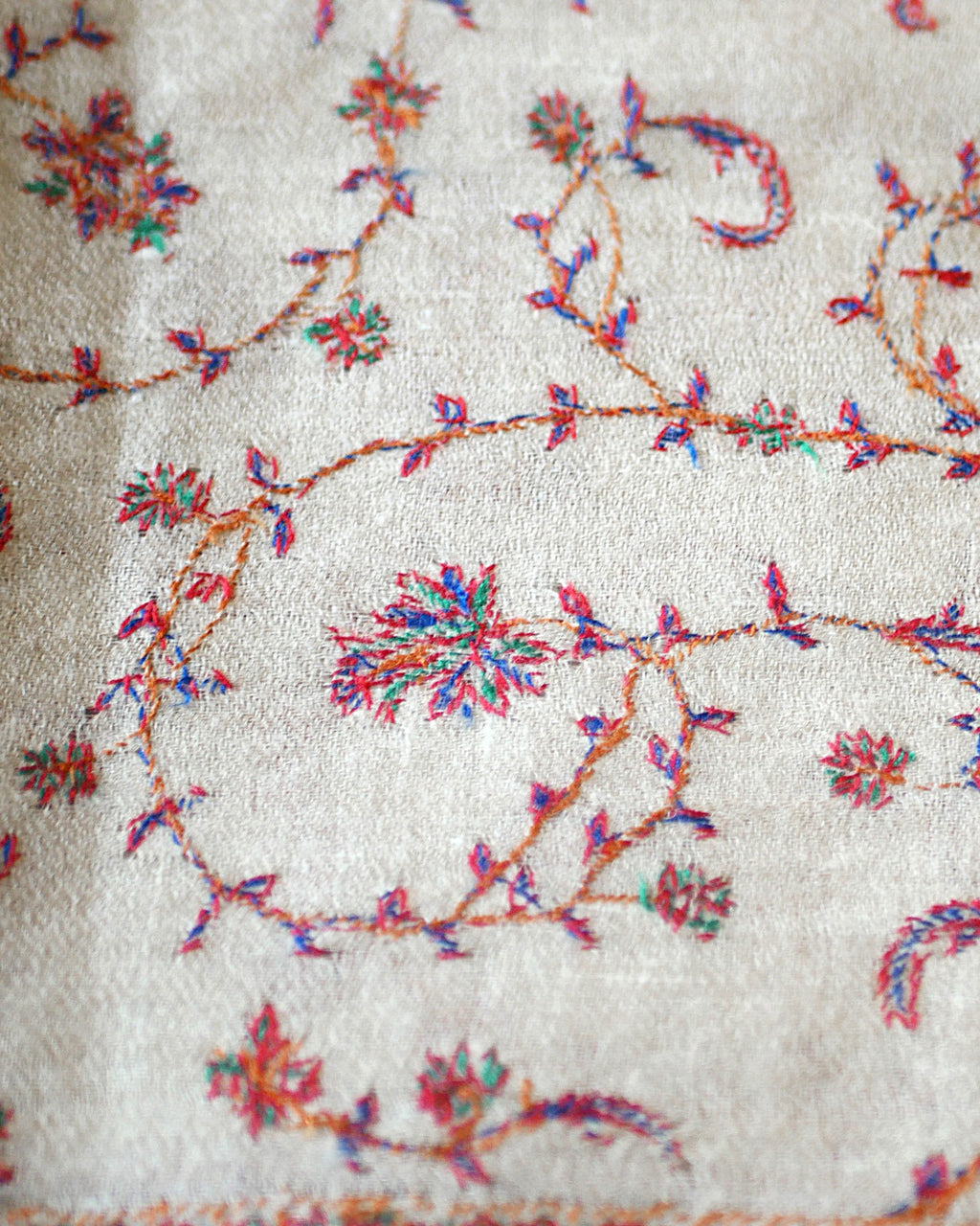 Hanara Ivory Pashmina Shawl