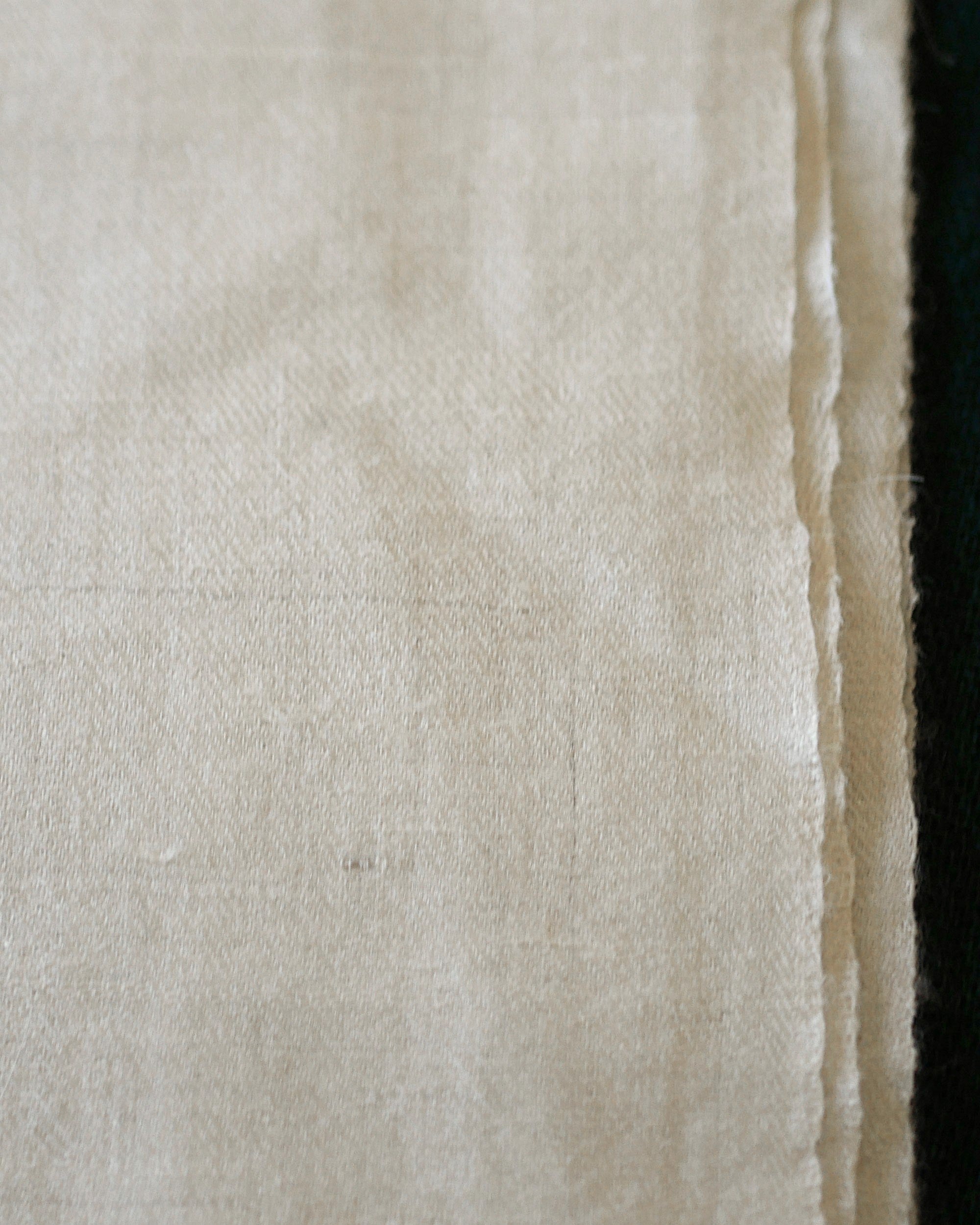 Pearl Ivory Pure Pashmina Shawl – Classic Plain Weave Kashmir