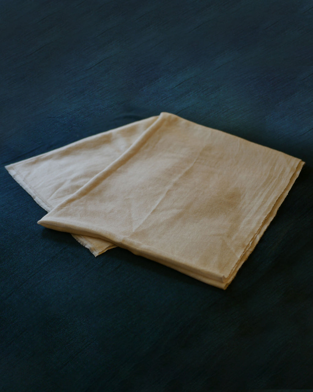 Pearl Ivory Pure Pashmina Shawl – Classic Plain Weave Kashmir