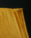 Himalayan Sunshine Raw Pashmina Shawl – Natural Yellow, Handmade in Nepal
